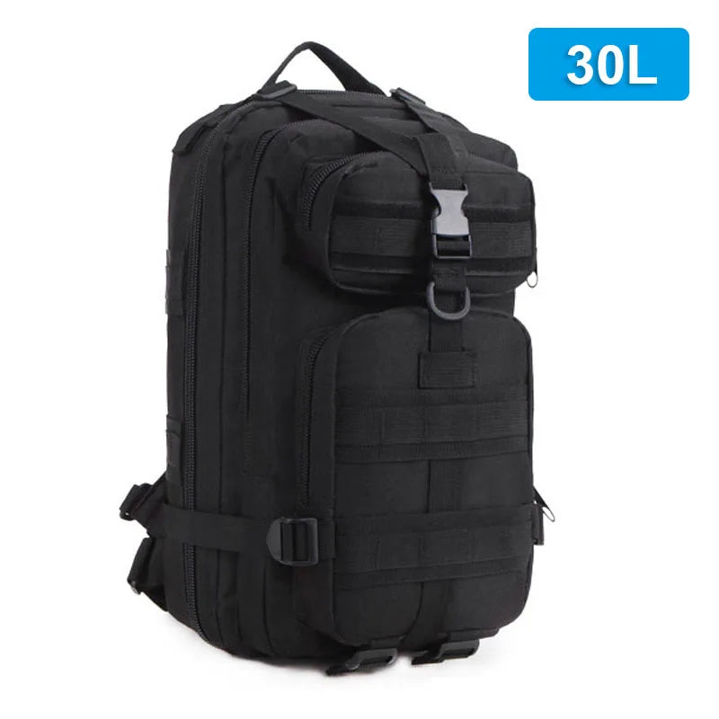30L–50L Tactical Waterproof Rucksack – Rugged Outdoor Backpack