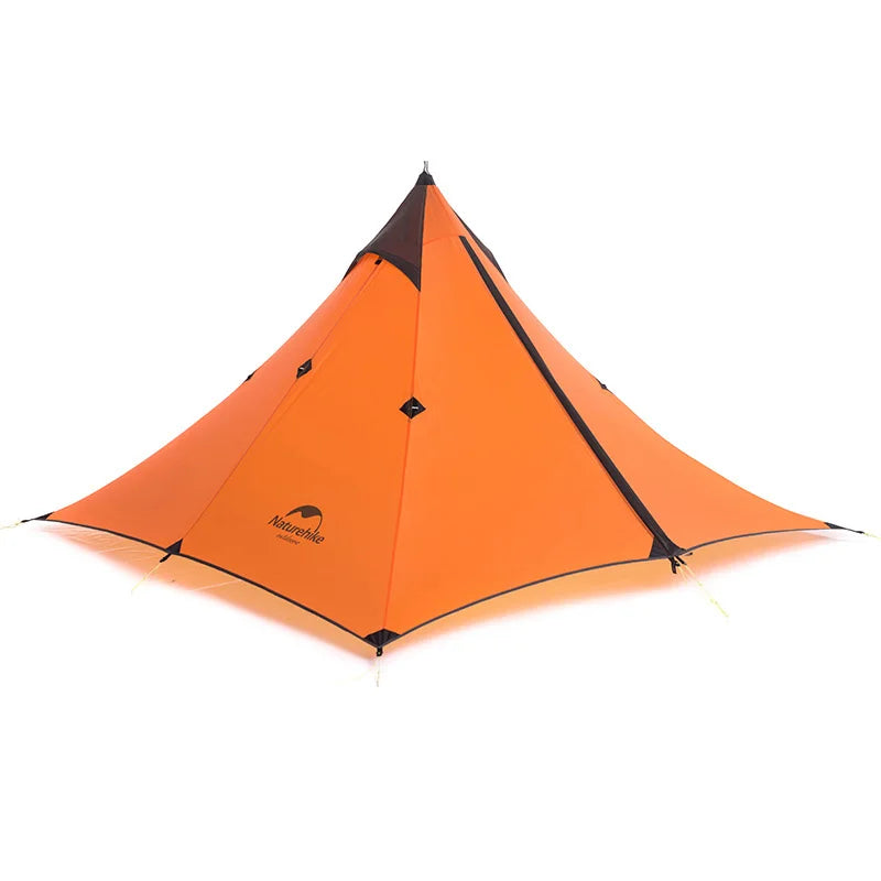 Naturehike Camping Tent Single Outdoor Ultralight Camping Tent 3 Season 20D Silicone Nylon Rodless Tent Waterproof Beach Tent