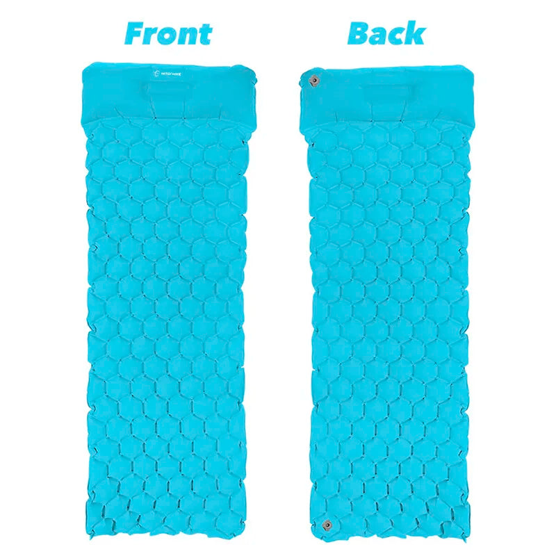 Outdoor Sleeping Pad Camping Inflatable Mattress with Pillows