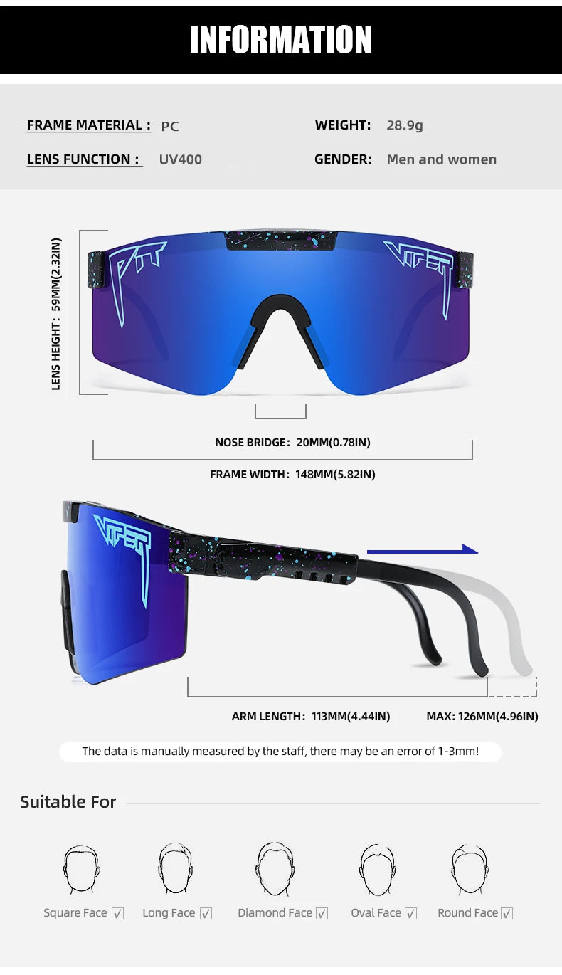 Pit Viper Sunglasses UV400