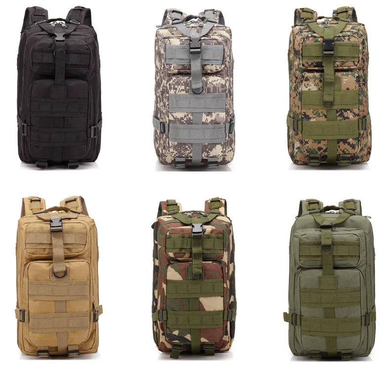 30L–50L Tactical Waterproof Rucksack – Rugged Outdoor Backpack