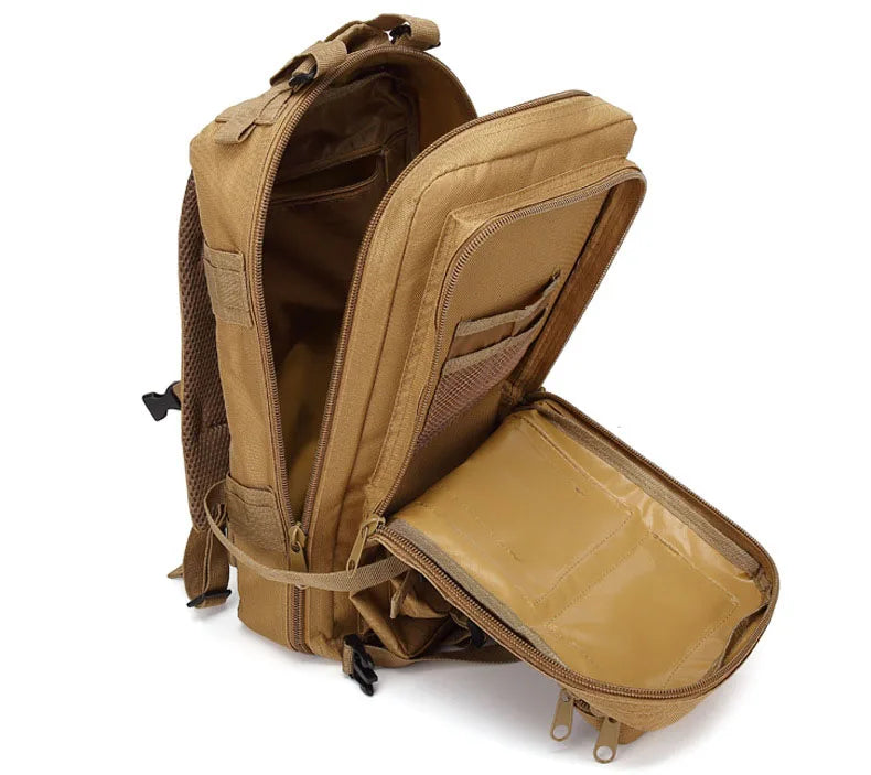 30L–50L Tactical Waterproof Rucksack – Rugged Outdoor Backpack