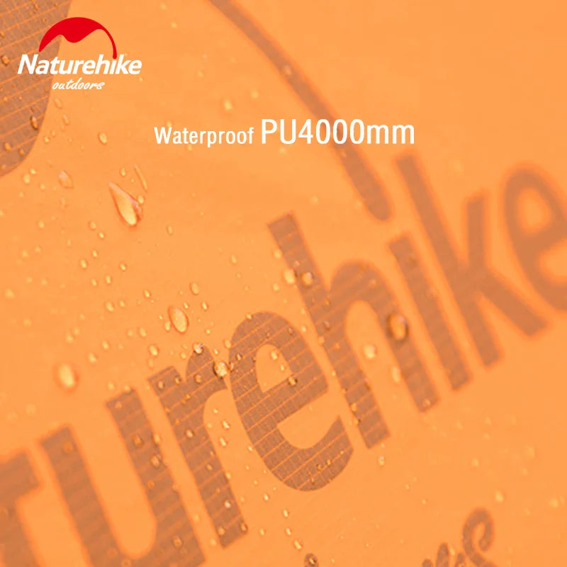 Naturehike Camping Tent Single Outdoor Ultralight Camping Tent 3 Season 20D Silicone Nylon Rodless Tent Waterproof Beach Tent