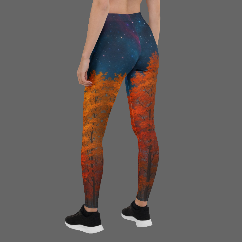 Galactic Fall Leggins